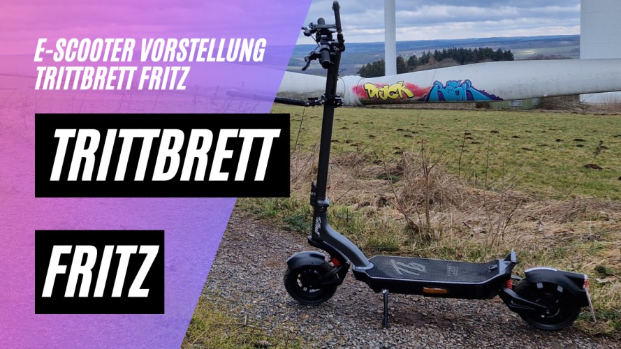 Trittbrett Fritz - Vorstellung - (48V, 18AH, 500W) zu Gast bei AJ Automobile