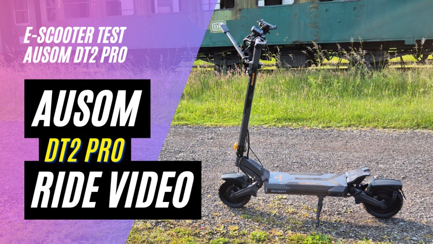 Ausome DT2 PRO - Ride Video (52V; 23,4 Ah; 2 x 1100W)