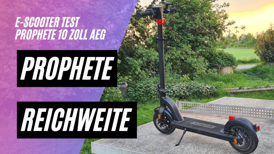 Prophete 10 Zoll AEG Reichweitentest (36V; 390W; 10,4AH)
