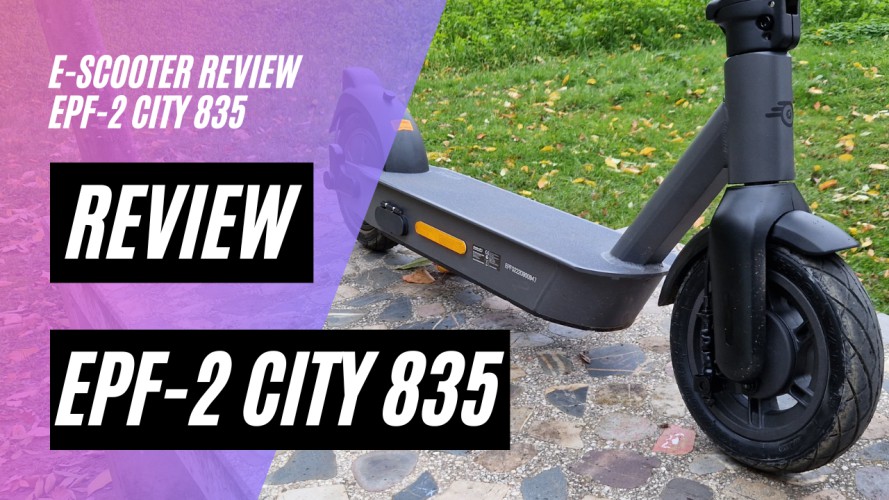 ePowerFun ePF-2 City 835 - Review nach 184 km (48V; 17,4AH; 500W)