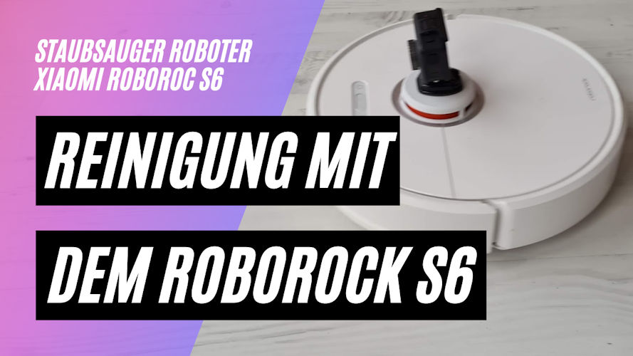 Härtetest für den Roborock S6 - Tannenbaumnadeln entfernen (Zeitraffer)