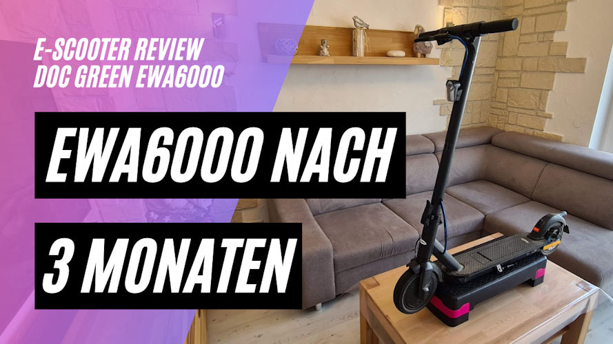 Doc Green EWA6000 (Lidl) Rewiew nach 3 Monaten und 300 km