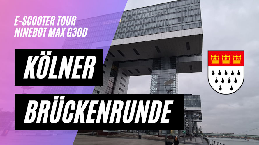 Ninebot Max G30D in Köln Brückenrunde 1. Versuch