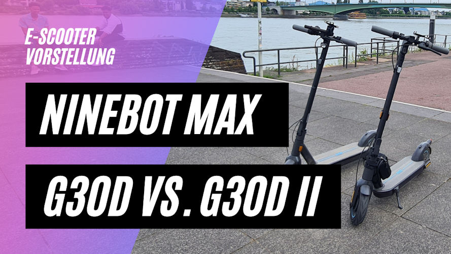 Ninebot Max G30D vs. Ninebot Max G30D II