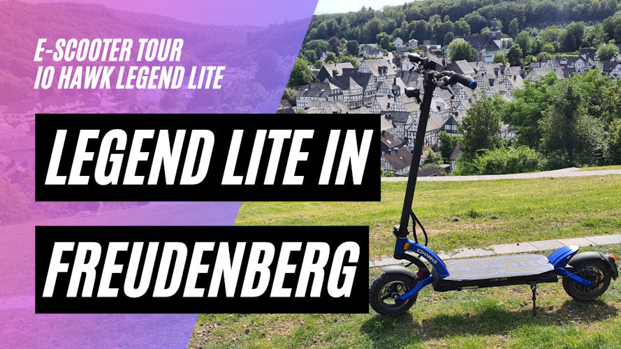 IO HAWK Legend LITE Bergfahrt extrem in Freudenberg