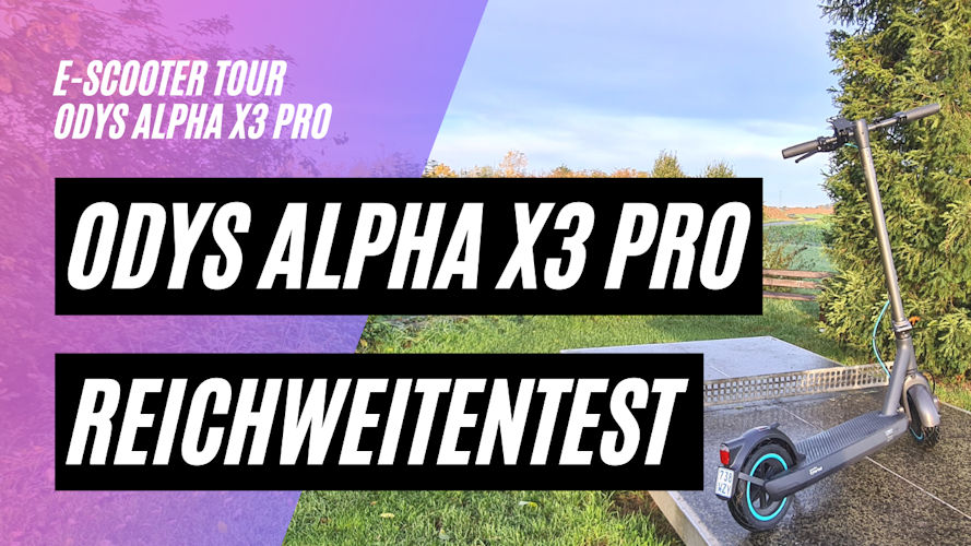 ODYS Alpha X3 PRO Reichweitentest