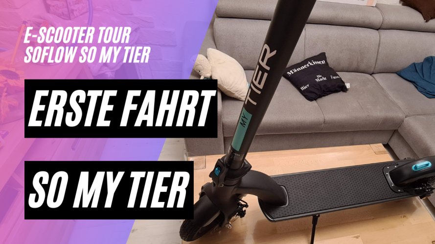 Erste Fahrt mit dem SoFlow SO TIER