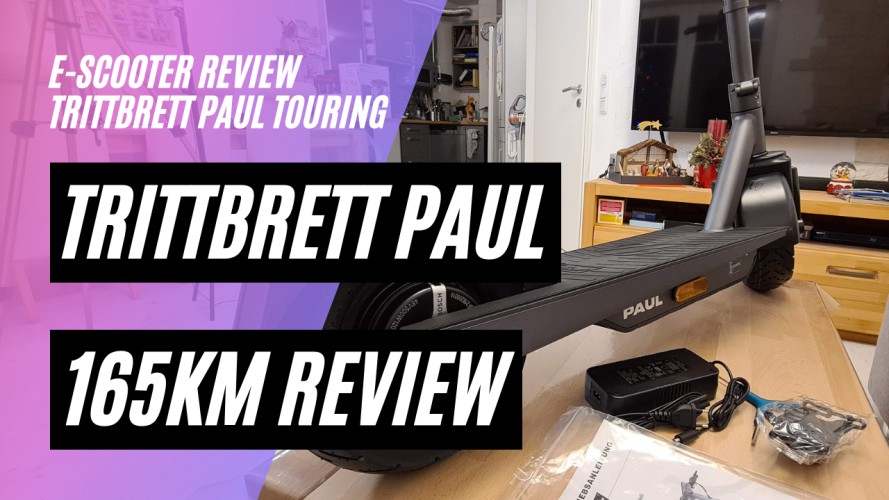 Trittbrett Paul 165 km Review (48V, 14,7AH, 500W)