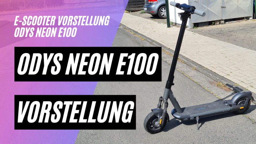 ODYS NEO E100 Vorstellung und kleine Runde (54V; 12,5AH; 500W; 140kg)