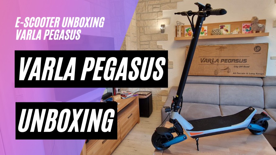 Varla Pegasus Unboxing (2x 500W Dualmotor; 48V; 15,6AH)