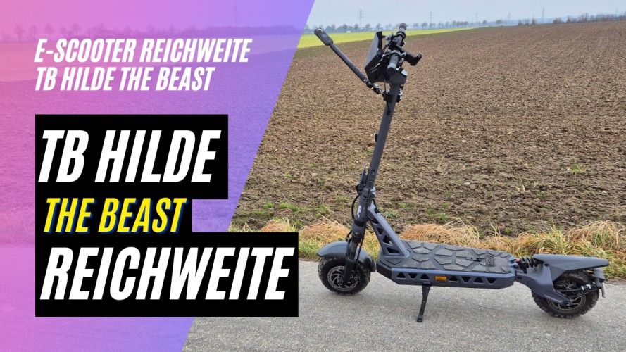 Trittbrett Hilde - The Beast - Winter Reichweitentest (48V; 20AH; 2x1000W)