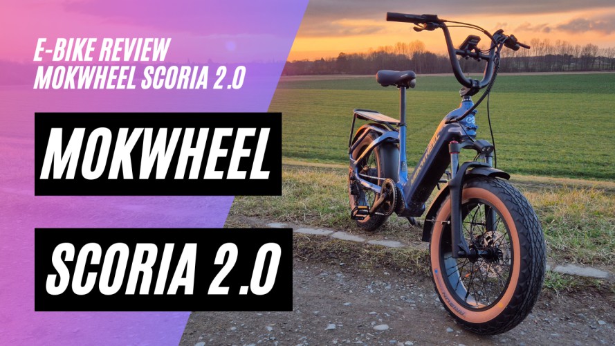 Mokwheel Scoria 2.0 - Unboxing und Probefahrt (48V; 19,6AH; 250W)