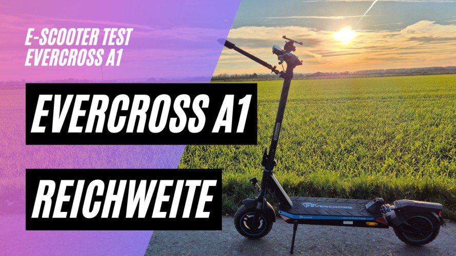 Evercross A1 - Reichweitentest (48V; 15,3AH; 500W)
