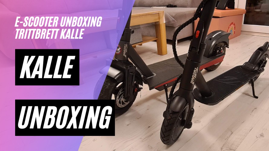 Trittbrett Kalle - Unboxing (36V; 7,8AH; 350W)