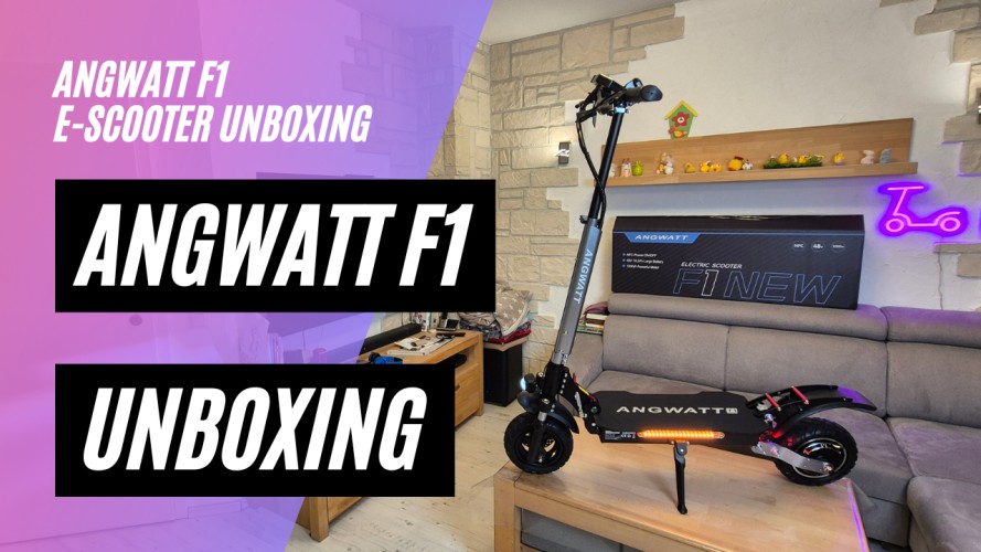 ANGWATT F1 - Unboxing (48V; 18,2AH; 1000W)