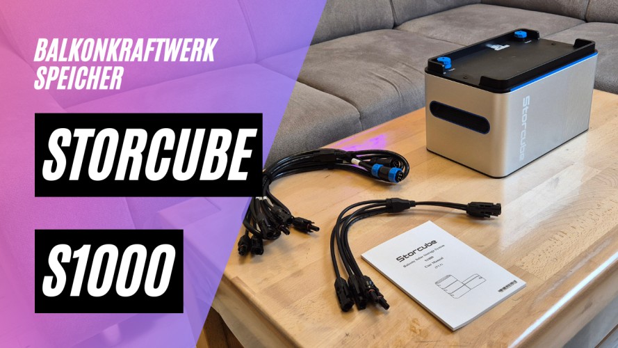 Storcube S1000 - Speicher für dein Balkonkraftwerk