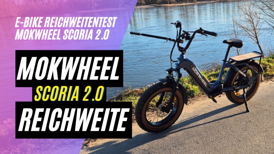 Mokwheel Scoria 2.0 - Reichweitentest (48V; 19,6AH; 250W)