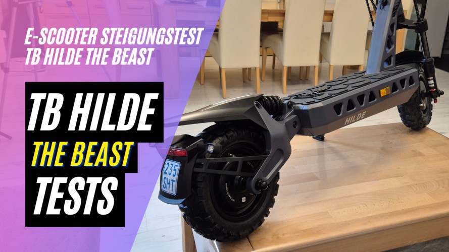 Trittbrett Hilde - The Beast - Steigung, Performance und Reparatur (48V; 20AH; 2x250W)