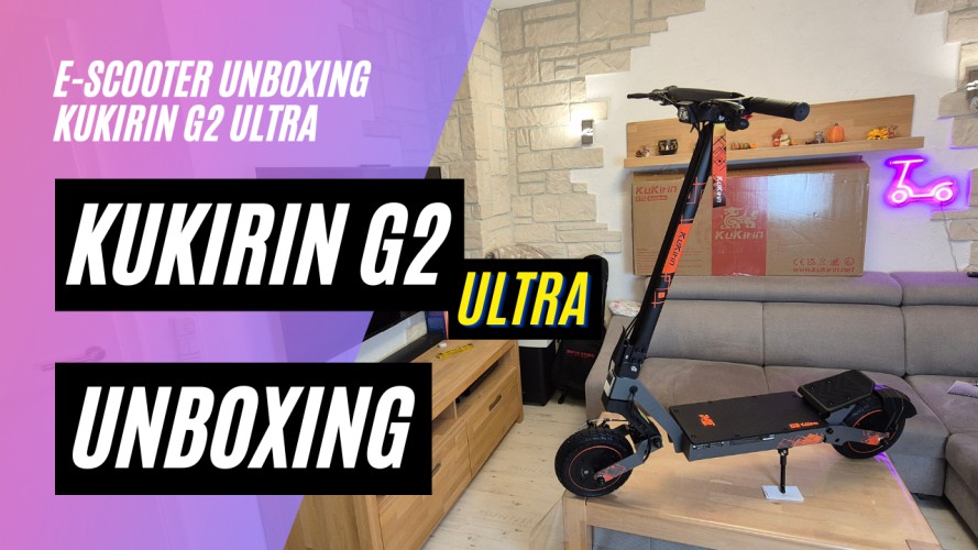 KuKirin G2 Ultra - Unboxing (48V;18AH; 2x 800W)