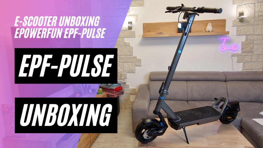 ePowerFun ePF-Pulse 960 - Unboxing (48V, 20AH, 500W)