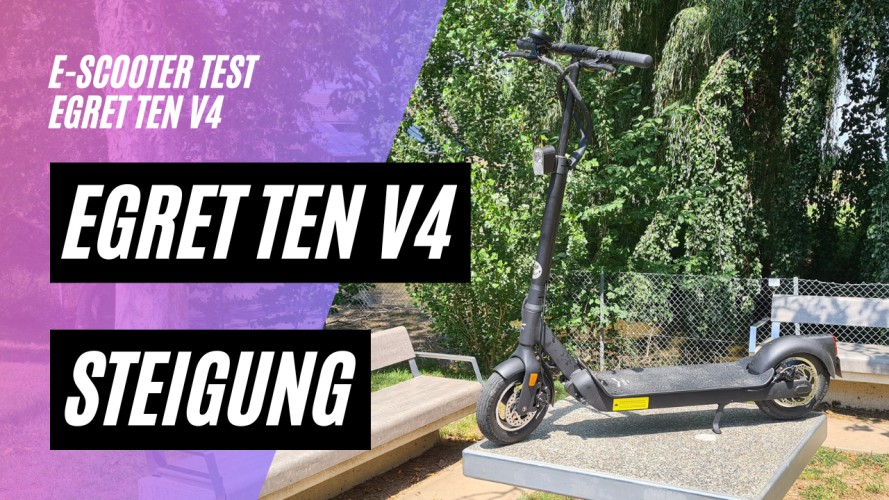 Egret Ten V4 36V Steigung und Performance (36V; 10,4AH; 350W)