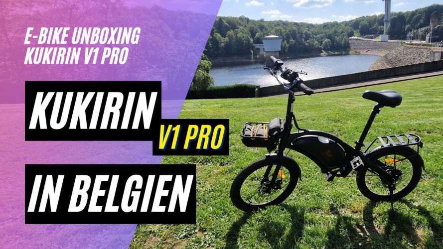 Kukirin V1 Pro - Testfahrt in Belgien