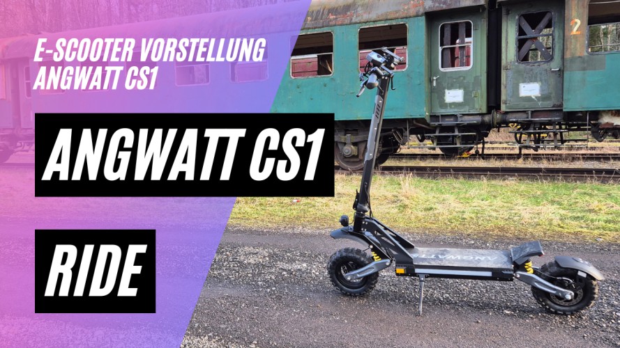 ANGWATT CS1 - Ride Video (48V; 21,3AH; 1000W, 55km/h)