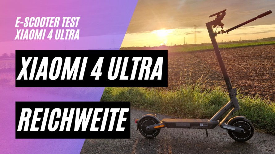 Xiaomi 4 Ultra - Reichweitentest (48V; 12,75AH; 500W)