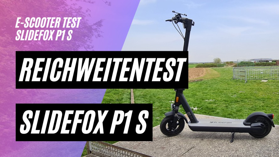 Slidefox P1 S Reichweitentest (36V; 15,9AH; 500W; 10 Zoll)