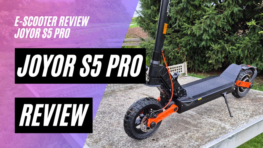 Joyor S5 Pro - Review nach 100km (48V; 26AH; 500W)