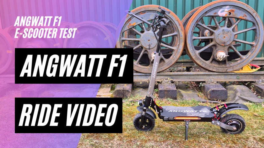 ANGWATT F1 - Ride Video (48V; 18,2AH; 1000W)