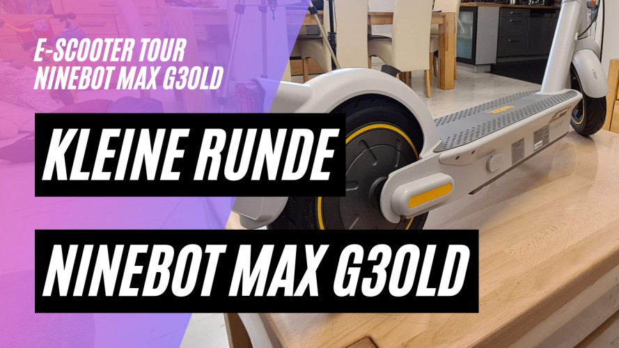 Ninebot Max G30LD Kleine Runde (36V; 10,2AH; 350W; 10 Zoll)