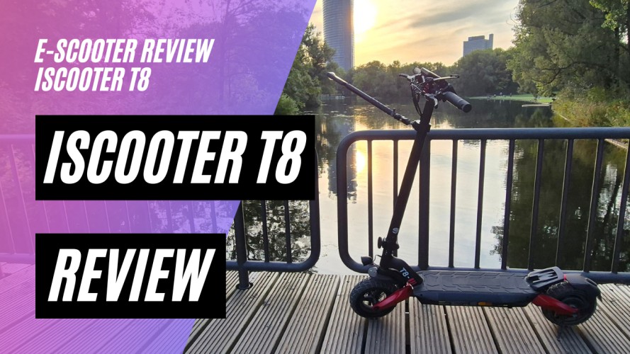 iScooter T8 - Review (48V, 15Ah, 500W)