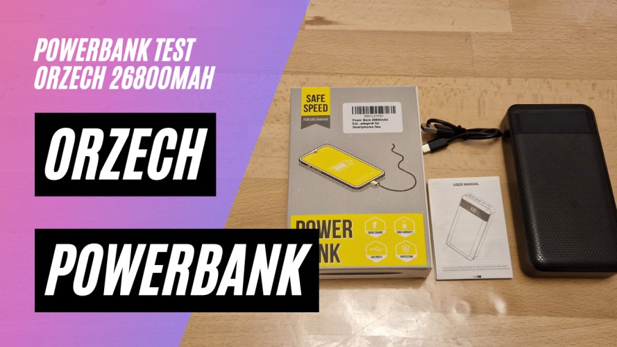 Orzech Powerbank 26800mAh