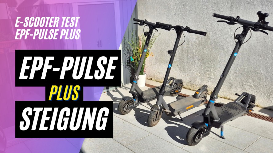 ePowerFun ePF-Pulse Plus - Steigung und Performance (48V; 20AH; 500W)