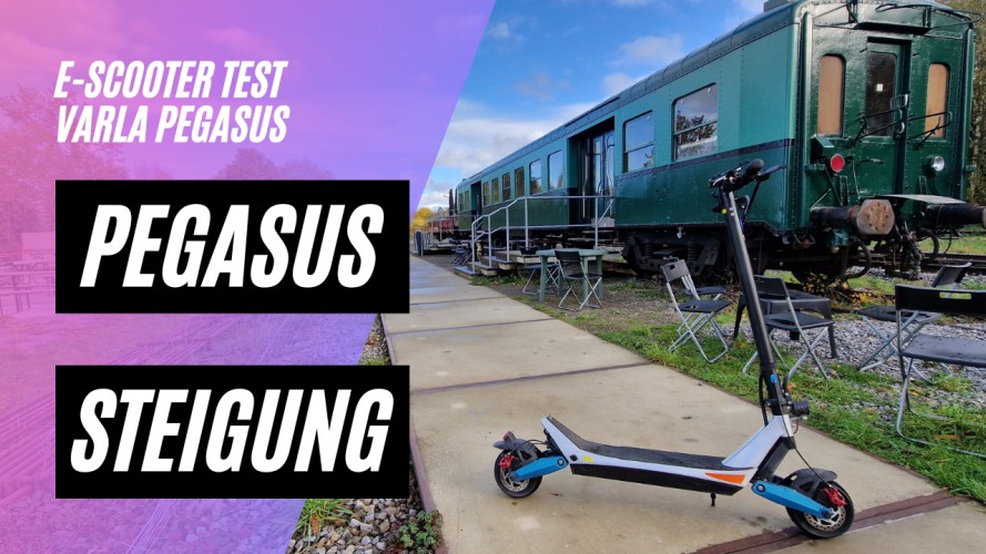 Varla Pegasus - Steigung und Performance (2x 500W, 48V, 15,6AH)