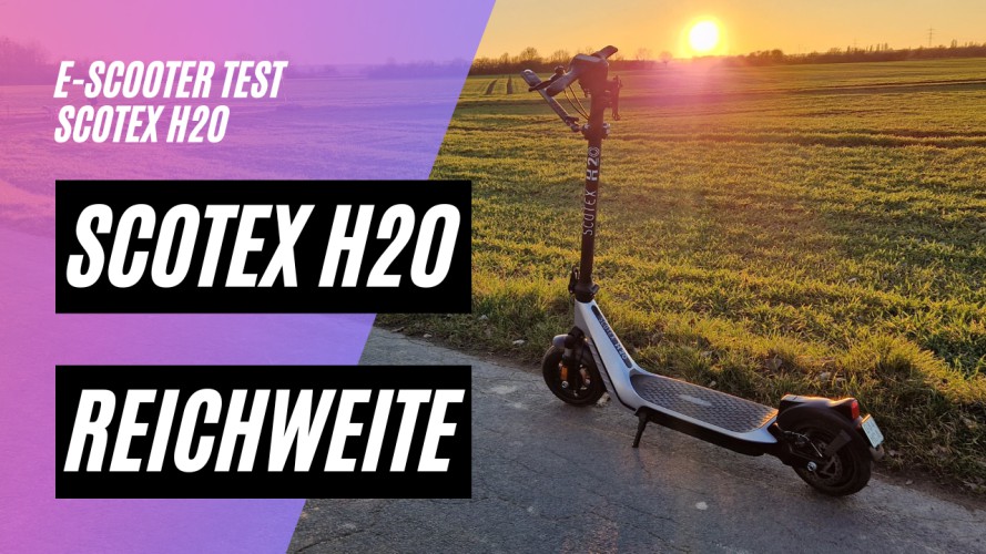 Scotex H20 - Reichweitentest (48V; 10,4AH; 500W )