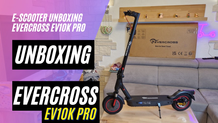 EVERCROSS EV10K Pro - Unboxing, Probefahrt, Tuning (36V 10,4AH, 400W) (vergleichbar RCB EV10K Pro)