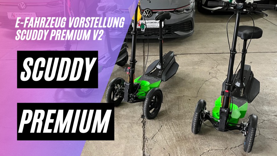 Scuddy Premium 45 km/h Version zu Gast bei AJ Automobile