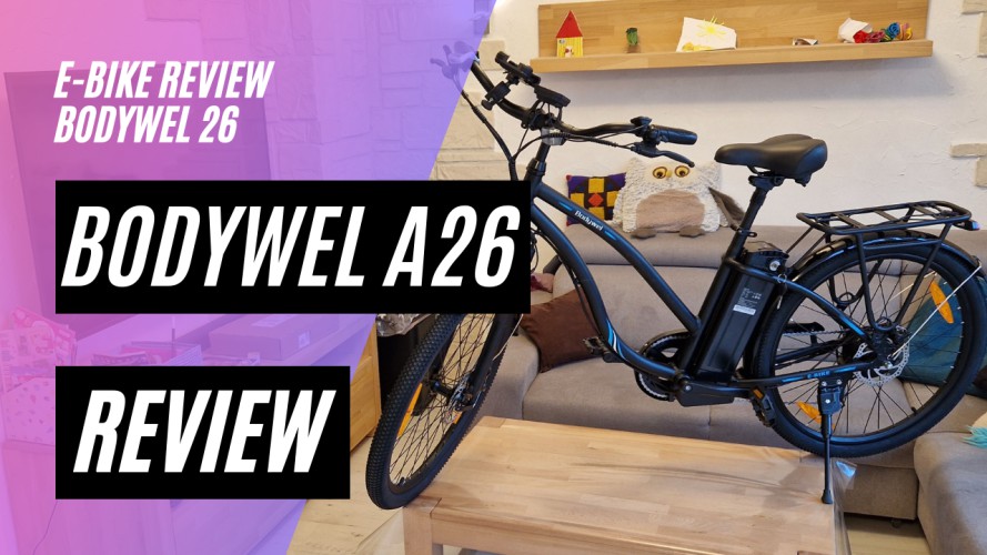 Bodywel A26 - Review nach 160km (250W, 36V, 15AH)