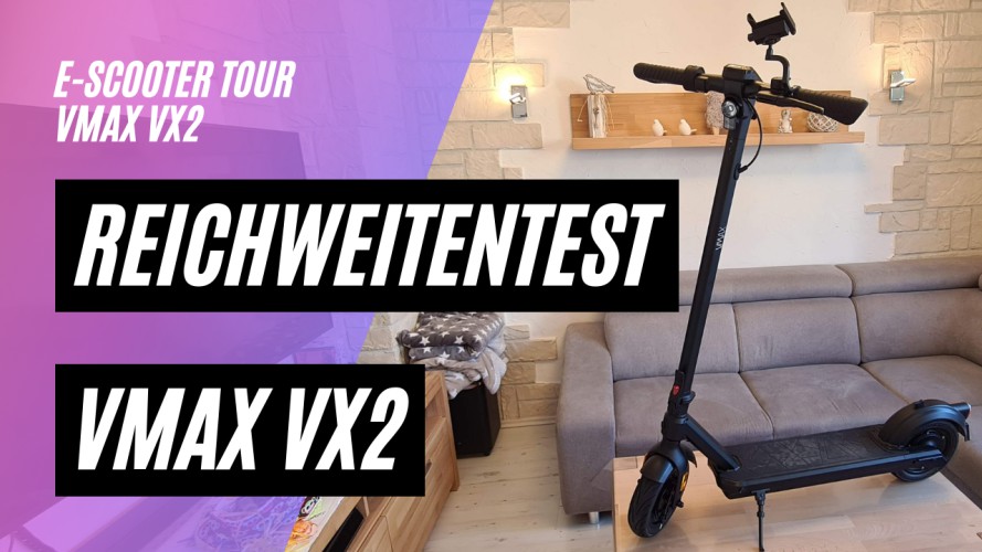 VMAX VX2 Winter Reichweitentest (48V, 13AH, 500W)