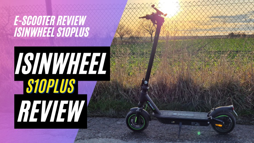 isinwheel S10Plus - Review nach ca. 65km (36V, 15AH, 500W)