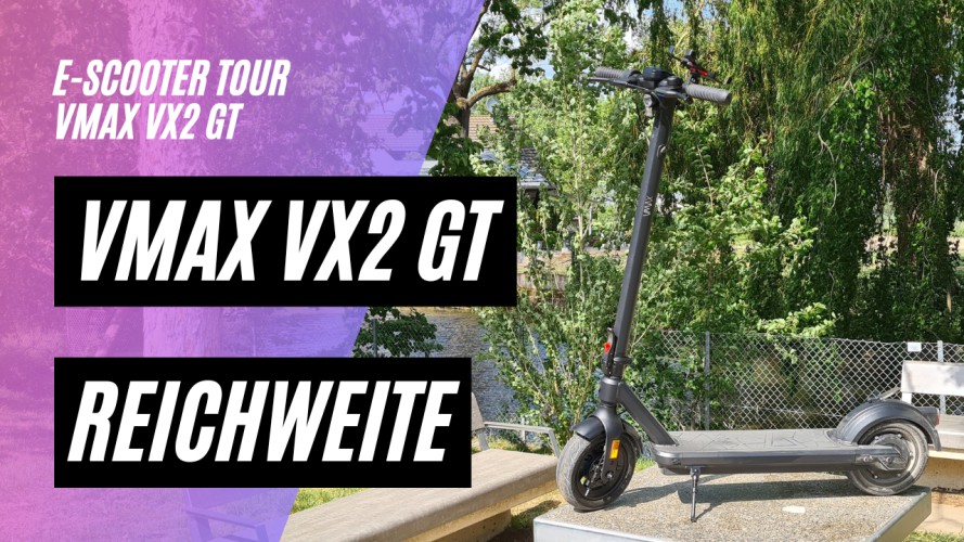VMAX VX2 GT Reichweitentest (16,75AH; 48V; 500V)