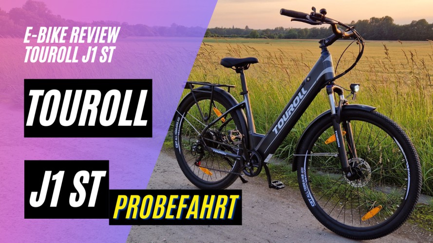 Touroll J1 ST - Fahrvideo (36V; 15,6AH; 250W)