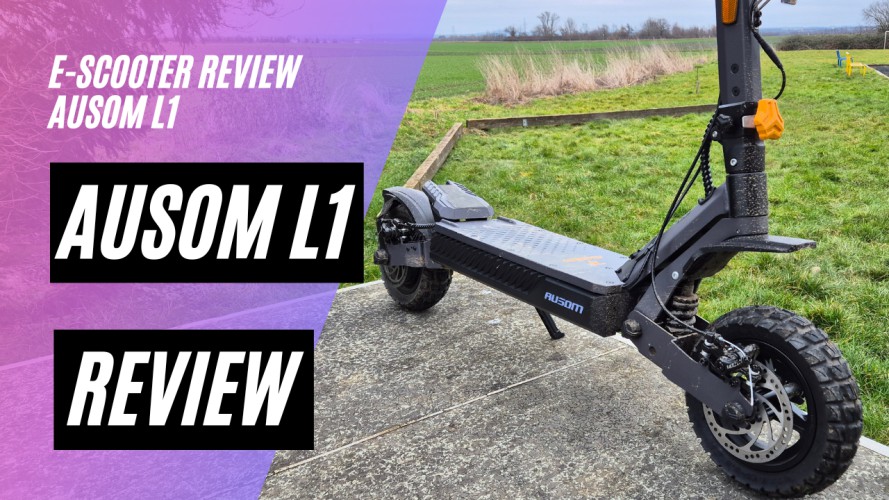 Ausom L1 - Review nach 95km (48V; 20,8AH; 500W)