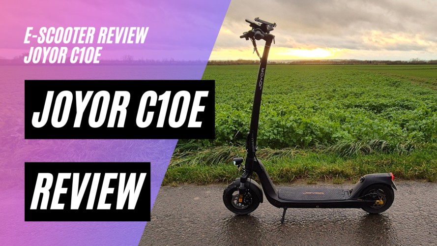 Joyor C10E - Review nach 55km (48V; 10,4AH; 500W)