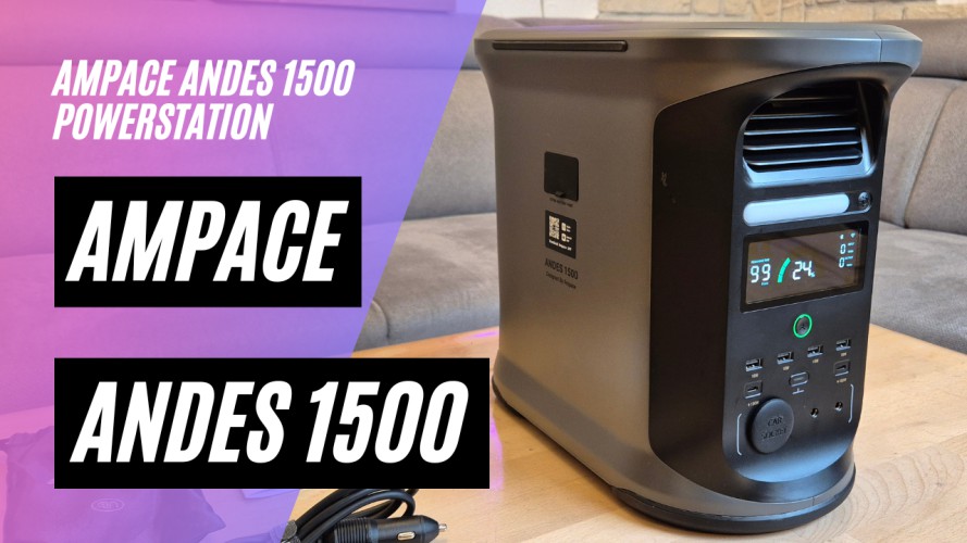 Ampace Andes 1500 - Vorstellung ( 1462Wh / 2400W )