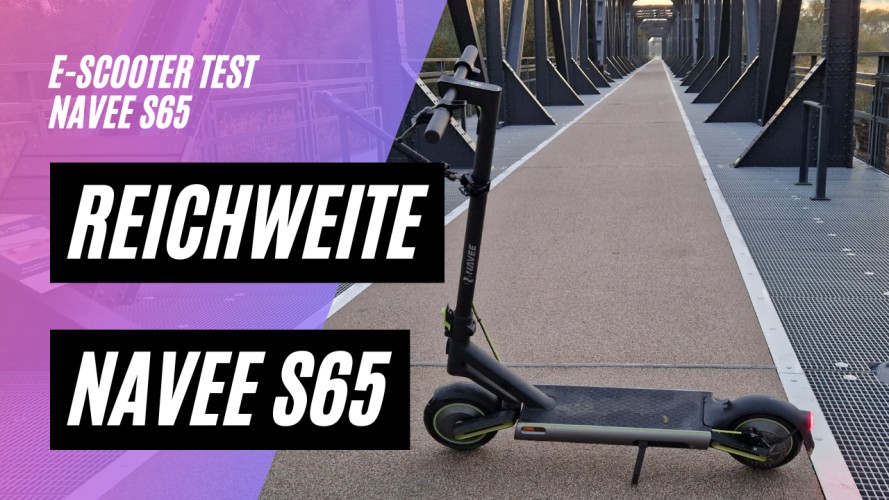 NAVEE S65 Reichweitentest (48V; 12,75AH; 500W; 25km/h)