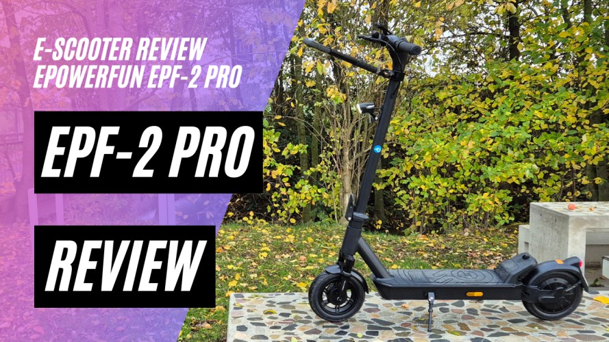 ePowerFun ePF-2 Pro 653 mit Wechselakku - Review nach ca. 60 km (48V; 13,6AH; 500W)
