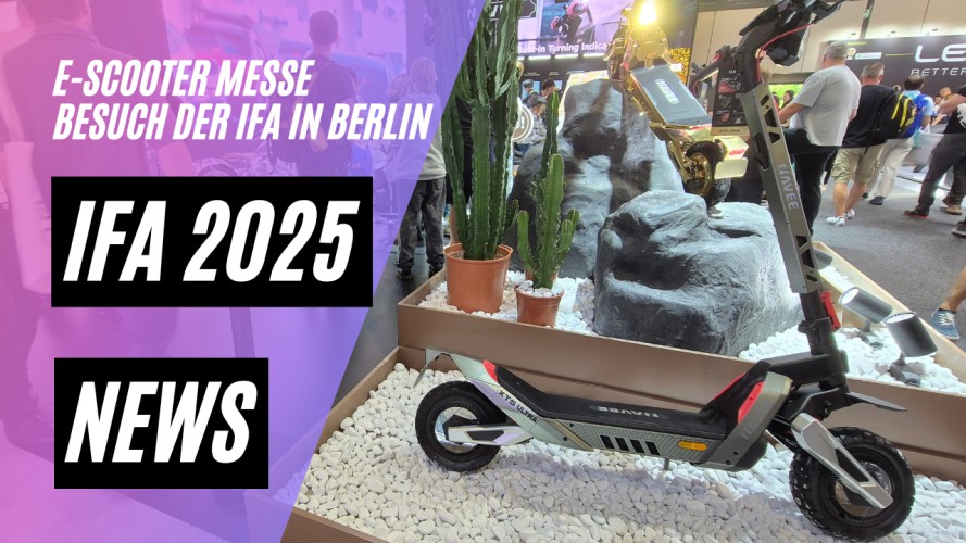 IFA Messe 2025 News, VMAX, Trittbrett, NAVEE, Allpowers, Fossibot, UGREEN und weitere